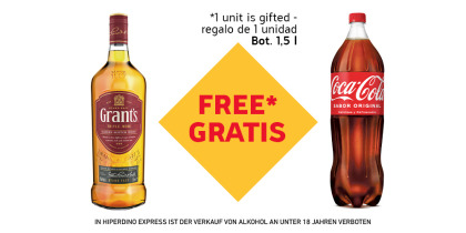 GRANT'S WHISKEY, BOT. 1L