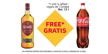 GRANT'S WHISKEY, BOT. 1L