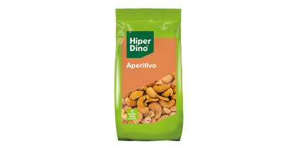 HIPERDINO TOASTED SALTED CASHEW NUTS 200GR