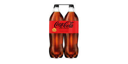 COCA-COLA SOFT DRINK - COLA ZERO O LIGHT, PACK 2X2L 