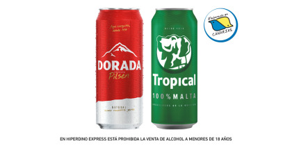 TROPICAL OR DORADA BEER 50 CL