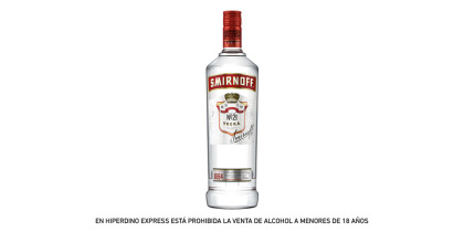 SMIRNOFF RED VODKA, BOT. 1L