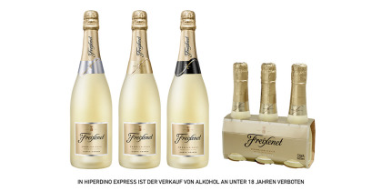 FREIXENET SPARKLING WINE - CAVA CARTA NEVADA BRUT, SECO O SEMI SECO, BOT. 75CL (1) O MINI SECO, PACK 3X20CL