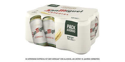 SAN MIGUEL BEER, PACK 12X33 CL