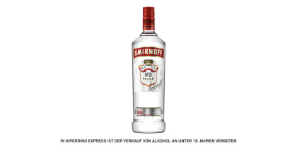 SMIRNOFF RED VODKA, BOT. 1L