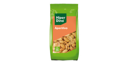 HIPERDINO SALTED FRIED PEANUTS, 250GR