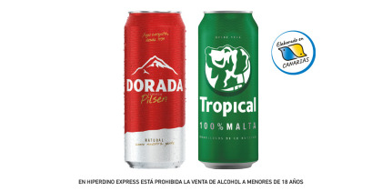 DORADA/TROPICAL BEER - CERVEZA PILSEN 50 cl