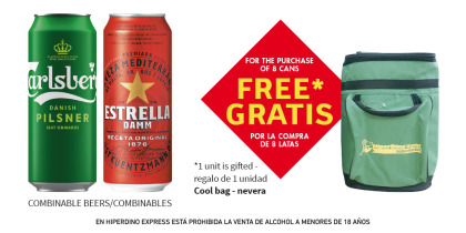 CARLSBERG/ESTRELLA DAMM, 50cl