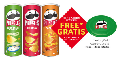 PRINGLES CHIPS 165 GR