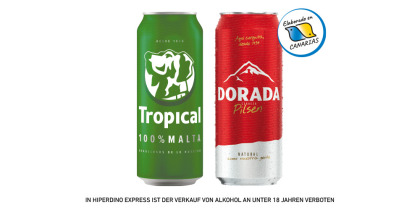 DORADA/TROPICAL BEER - CERVEZA PILSEN, 50CL