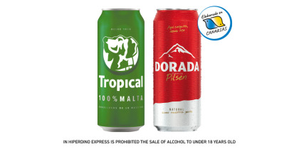 DORADA/TROPICAL BEER - CERVEZA PILSEN, 50CL