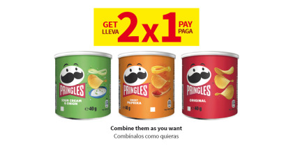 PRINGLES CHIPS 40 GR