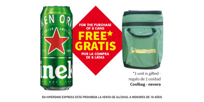 HEINEKEN BEER - CERVEZA LAGER, 50 CL
