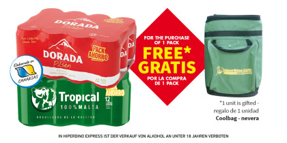 TROPICAL/DORADA, PACK 12x33CL
